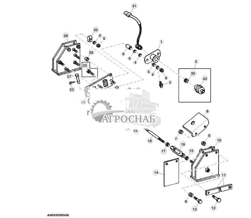 HITCH DRAFT LOAD SENSOR 